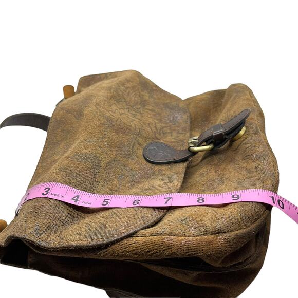 Patricia Nash Tooled Purse Napa Etched Floral Collection Peruvian Tooling Tan - Picture 12 of 15